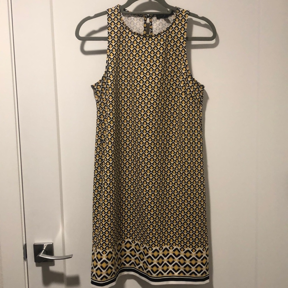Yellow & black pattern, Banana Republic Fac. Dress